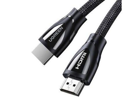 Кабель Ugreen HD140 HDMI A M/M Cable with Braided, 1,5m, 80402