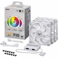 Комплект вентиляторов ASUS TUF GAMING TF120 ARGB WHITE 3IN1