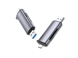 Переходник Ugreen CM185 USB-C/USB-A Card Reader, 50706