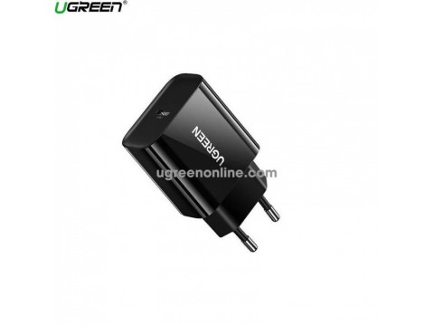 Зарядное устройство UGREEN CD137 PD Fast Charger EU (Black), 10191