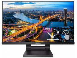 Монитор Сенсорный 23.8" PHILIPS 242B1TC IPS SmoothTouch 4мс 250кд\м 1000:1 VGA HDMI DP 242B1TC/00