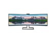 Монитор 48.8" PHILIPS 499P9H/00 VA 5120x1440 5мс 450кд/м2 3000:1 1xDP 2xHDMI 1xUSB-C 4xUSB3.0 Web