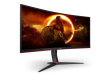 Монитор Игровой 34" AOC CU34G2X/BK/01 VA 3440x1440@144Hz 300cd/m2 Curved 3000:1 1мс 2xHDMI 2xDP Bl