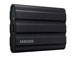 Внешний SSD 2000Gb Samsung T7 Shield USB 3.2 Gen.2 (10 Гбит/c) AES 256 Черный MU-PE2T0S/EU