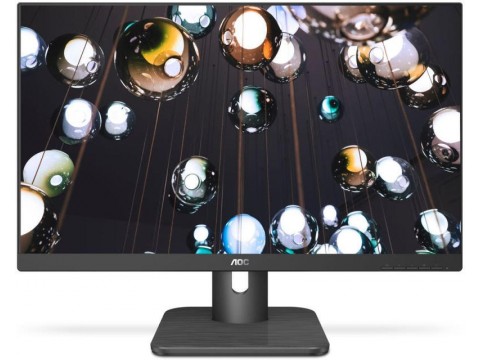 AOC 24E1Q 23.8 IPS Monitor - 5ms, 250cd/m², 1000:1, 20M:1, DP/HDMI/VGA, Black