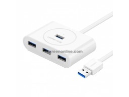 HUB UGREEN CR113 USB 3.0 Hub  1m (White)