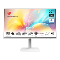 MSI Modern MD272QXPW 27 IPS 2560x1440 100Hz 1ms 400cd/m² DP HDMI USB-C Белый
