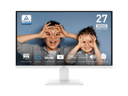 Монитор MSI PRO MP273QW 27 IPS 2560x1440 100Hz 1ms 400cd/m² 1300:1 DP HDMI Белый