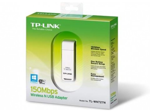 Беспроводной USB-адаптер TP-Link TL-WN727N(RU), 150М