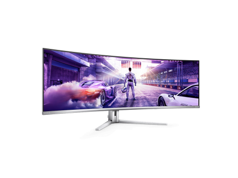 Монитор 49" PHILIPS 49M2C8900/00/01 QD OLED 5120x1440 240Hz R1800 0,03мс 1.5млн:1 1xDP 2xHDMI 1xUSB