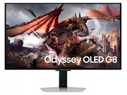 Монитор SAMSUNG Odyssey OLED G8 / 32" / 4K / 240Hz / 0.03ms / 250cd/m² / 2xHDMI / 1xDP / 2xUSB