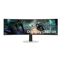 Монитор SAMSUNG Odyssey OLED G9 LS49DG910SIXCI / 49" / DQHD / 1800R / 144Hz / 0.03мс / 250кд/м² / 1млн:1 / HDMI / DP