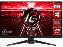 Монитор 27" ASRock PG27FF1A IPS 1920x1080 165Hz 1мс 250cd/m2 1100:1 2xHDMI DP Black