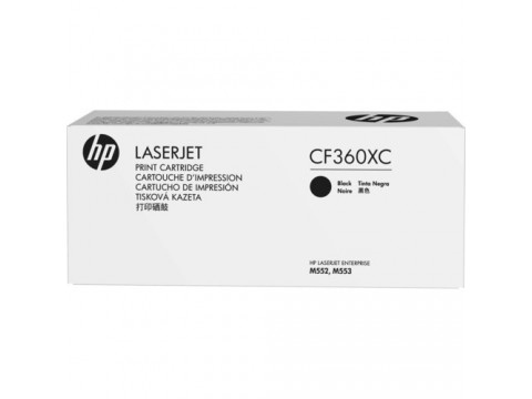 Картридж лазерный HP LaserJet 508X CF360XC, черный