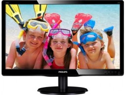 Монитор 21.5" Philips 223V5LSB2/62 TFT 1xD-Sub W-LED 5мс 1920x1080 200кд/м2 600:1 Цвет:Черный