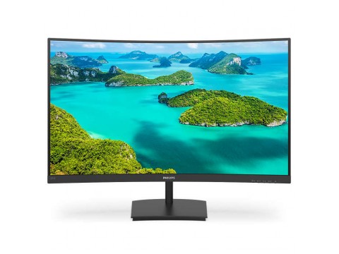 Монитор 27" PHILIPS 271E1SCA/00 VA 4мс 250кд/м 3000:1 1xVGA 1xHDM 2x3W Радиус Изгиба R1500