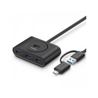 HUB CR113 USB 3.0 A With USB-C Plug 4 Ports HUB 40850