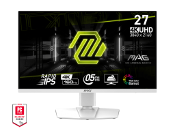 Монитор MSI MAG 27 4K IPS 160Гц 0.5мс 400кд/м 2xHDMI DP Type-C Черный