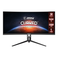 MSI Optix MAG301CR2 27 VA 2560x1080 200Hz 1ms 1500R 300cd/m² 2xHDMI DP USB TypeC Черный
