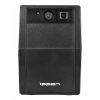 ИБП Ippon Back Basic 1050, 1050VA, 600Вт, AVR 162-275В, 3хС13, управление по USB, без комлекта кабелей