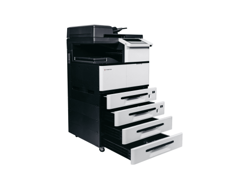 МФУ Konica Minolta Bizhub 227 / Print Speed: 22 ppm / Copy Speed: 22 cpm / Scan Speed: 45 opm / Paper Capacity: 1,100 sheets / Resolution: 600 x 600 dpi