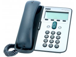 Телефон Cisco CP-7912G-A / Display: 192x64 Monochrome / Ethernet: 10/100Base-T / Protocol: SCCP / PoE: IEEE 802.3af