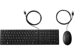 Мышь и клавиатура HP Wired 320MK / Wired USB / Optical Mouse / Full-size Keyboard / Spill-Resistant Design