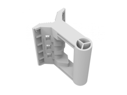 Крепление MikroTik quickMOUNT Extra / Max load 1.5 kg / Pole mount adapter / Adjustable angle