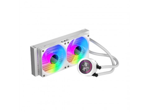 Кулер с водяным охлаждением 1STPLAYER TS4 240 WHITE