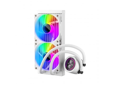 Кулер с водяным охлаждением 1STPLAYER TS4 240 WHITE