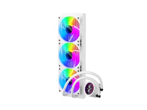 Кулер с водяным охлаждением 1STPLAYER TS4 360 WHITE