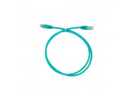 3М FQ100071981 Коммутационный кабель кат. 6, неэкранированный, RJ45-RJ45, UTP, бирюзовый, LSZH, 1 м
