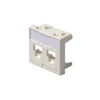 3M FQ100079778 Лицевая панель под модуль Volition®, 2-порта, 45 х 45, белая
