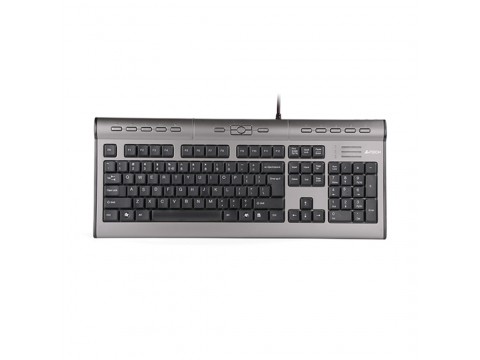 Клавиатура A4Tech KL-7MUU Silver+Grey