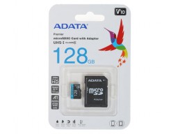 ADATA Premier microSDXC, 128Gb UHS-I Class10