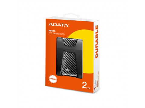 Внешний жесткий диск ADATA HD650 2TB Чёрный