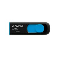 ADATA UV128, 32GB, UFD 3.1, Black/blue (AUV128-32G-RBE)