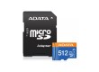 Карта памяти ADATA AUSDX512GUICL10A1-RA1 UHS-I CLASS10 A1 512GB