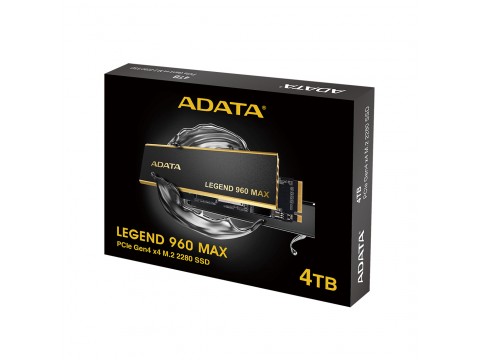 Твердотельный накопитель SSD ADATA LEGEND 960 MAX ALEG-960M-4TCS 4TB PCIe Gen4x4 M.2