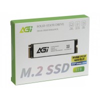 Твердотельный накопитель AGI AI818, 1Tb PCIe Gen4, Read 4700Mb/s, Write 2800Mb/s, Retail