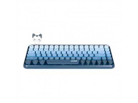 Клавиатура Ajazz 308i Cat Gradient Blue