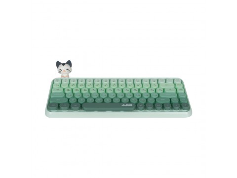 Клавиатура Ajazz 308i Cat Gradient Green