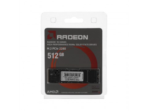 Твердотельный накопитель SSD AMD Radeon R3MP30256G8 256GB M.2 NVMe PCIe 3.0x4