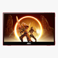 Портативный монитор AOC 16G3 / 15,6" IPS / 1920x1080 / 144Hz / 4ms / 250cd/m² / 1000:1 / 2xUSB-C / 1xMicroHDMI