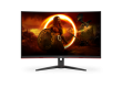 AOC C32G2AE/BK 31.5 Curved Gaming Monitor - 165Hz, 4ms, Full HD VA