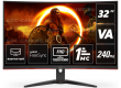 AOC C32G2ZE 31.5 Curved Gaming Monitor - 240Hz, 4ms, FHD, VA Panel