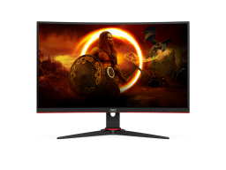 Игровой монитор AOC C27G2ZE/BK 27 VA 240Hz 0.5ms 300cd/m² 3000:1 Curved 1500R 2xHDMI DP