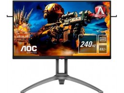 AOC Агоном 27 AG273QZ 2K 240Гц 0.5мс 400кд/м² 1000:1 2HDMI 2DP 4USB3.0 2Втx2