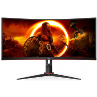Игроконтур 34 AOC CU34G2XP/BK/01 VA 3440x1440 180Hz 430cd/m2 4000:1 1мс 2xHDMI 2xDP