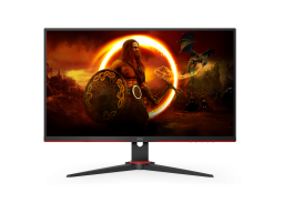 AOC Q27G2E/BK 27 VA 2560x1440 155Гц 1мс 250кд/м2 3000:1 80M:1 2xHDMI DP Черный